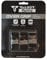 Talbot Torro Griffband Overgip, Überwickelband für Badminton, Squash, Tennis, 3er Blister, 449167, schwarz, 113 x 2,7 cm, Stärke 0,6 mm