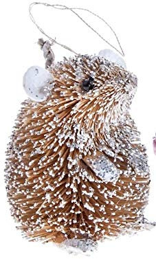 Bristle Mouse Christmas Tree Decoration