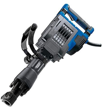 Draper Expert 1700W Hex Braker | 18.5 kg Corded Power Tools | 1900bpm Demolition Chisel | Auxiliary Side Handle | 56411