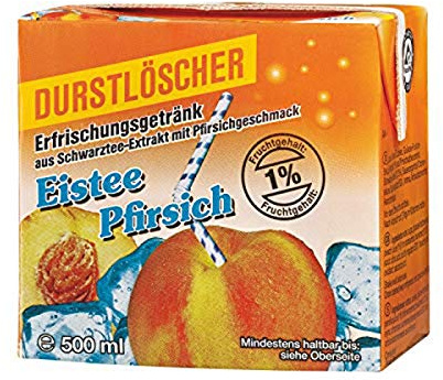 Durstlöscher Eistee Pfirsich 500ml