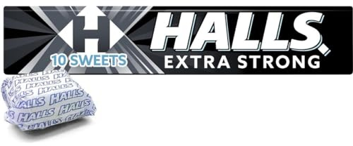 Halls Extra Strong, Clearing Menthol, Original Flavour, 20 x 33.5g
