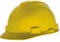 MSA 463944 V-Gard Harthüte mit Staz-On Federung, Standard, gelb, Standard