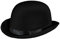 Faschingshut Melone schwarz