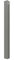 BAUER - Alu Zaun- Torpfosten zum Einbetonieren, 60x60x3mm, L = 1500mm