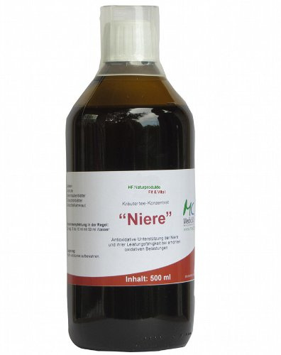 Niere Tee Konzentrat 500 ml zur antioxidativen Unterstützung der Niere