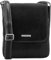 Tuscany Leather John Herrentasche aus Leder mit Reißverschlussfach
