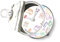 BRISA VW Collection - Volkswagen T1 Bulli Bus Tisch-Uhr, Magnet-Uhr, MyClock auch personalisierbar, Foto-Geschenk (Umrisse)