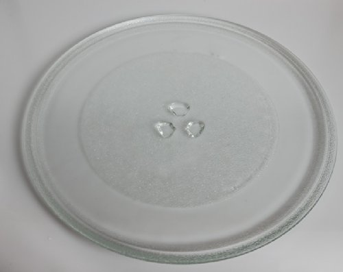 daniplus© Drehteller, Glasdrehteller, Mikrowellendrehteller Ø 320 mm, drei Füße passend wie LG 3390W1A027A, 1B71961E