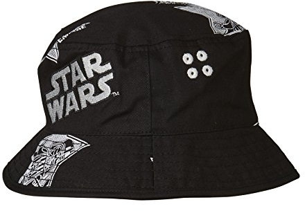 LEGO Wear Jungen Mütze Star Wars ACE 351 - Hut, Gr. 50 (Herstellergröße: 52), Schwarz (Black 995)