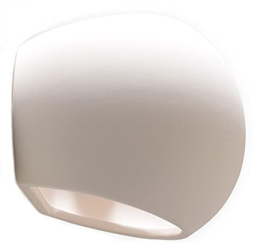 SOLLUX lighting NEU Weiße Wohnzimmer Wandleuchte Innen – Klassische traditionelle Wandlampe mit E27 LED – SOLLUX Globe SL0032, runde Form, 1-FLG LED, 10 x 10 x 10 cm
