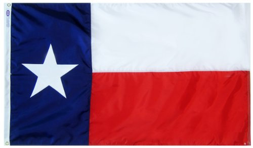 Annin Bandiera dello Stato del Texas, Multi-Color, 3 by 5 Foot