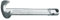 Gedore 311424 Clé à fourche coudée 24 mm, Argent