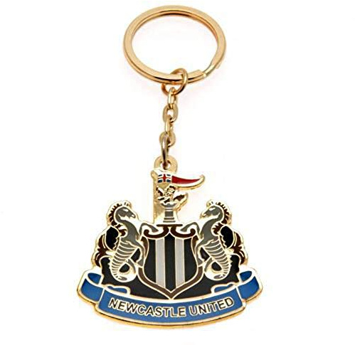 Club Licensed Newcastle Utd Crest Keyring - One Size