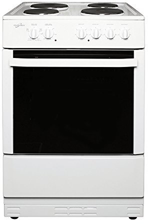 Statesman NAPIER60EW Single Cavity Electric Cooker, 60 cm, White