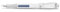 Kaweco STUDENT Füllhalter Transparent I Premium Füllfederhalter für Tintenpatronen mit hochwertiger Stahlfeder I Nostalgischer Luxus Füller 16 cm I Federbreite: EF (Extra Fein)