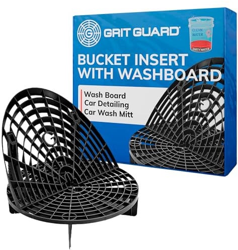 Grit Guard The Insert with Washboard Combo Pack (Black/Black)