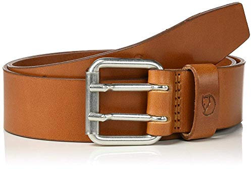 Fjällräven Herren Singi Two-Pin Gürtel, Braun (Leather Cognac), 110 cm