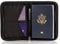 Zero Grid Portefeuille pour Passeport – Porte-Documents de Voyage avec Blocage RFID, Noir, Taille Unique, Simple