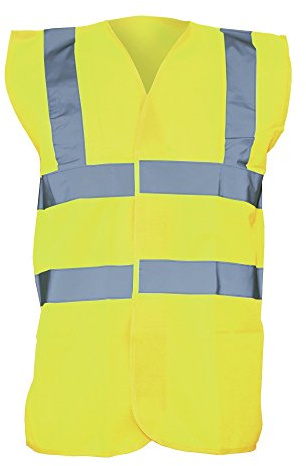 Yoko Unisex Premium Hi-Vis Waistcoat Vest / Jacket