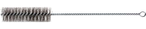 Lessmann Zylinderbürste mit Öse (Ø 18 mm, Gesamtlänge 300 mm, Stahldraht-Besatz, verzinkter Drehdraht, zur Reinigung / Entgraten von Rohren und Bohrungen, Drahtbürste) 542309
