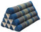 Wilai Kapok Thaikissen, Dreieck (81900 - blau/grau)