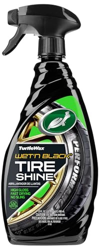 Turtle Wax T217RA Wet'n Black Ultra Wet Tire Shine - 23 Fl Oz.