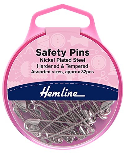Safety Pins - Nickel - Assorted Sizes