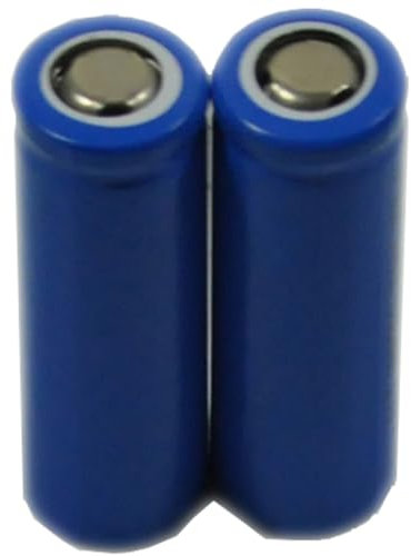 2 x Nueva btbai? Tapa plana 14430 3,7 V 600 mAh Li-Ion batería recargable para linterna pequeña