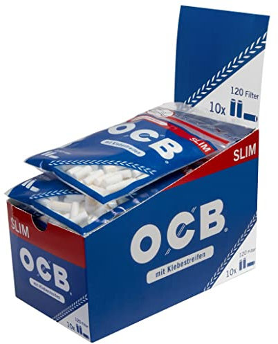 OCB Slim Filter 6 MM 10 x Beutel a 120 Filter