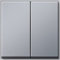 Gira Serienwippe 029565 TX_44 (WG UP) Farbe Alu