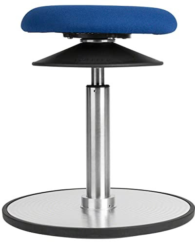 Sport-Tec Ergo Pendelhocker Standard Stehhilfe Sitzhocker Höhenverstellbar ø 30 cm BLAU