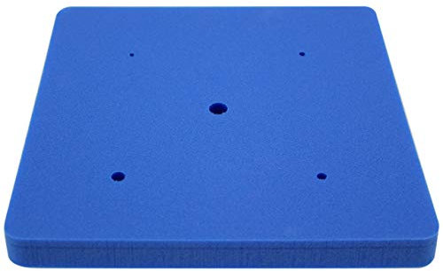PME MFP572 Tappeto in Spugna, Plastica, Blu, 19.5 x 2 x 18 cm