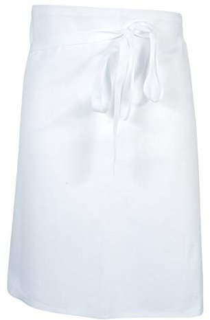 ROBUR - Tablier demi-chef - Blanc - Taile Unique