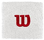 Wilson Damen polsbandje W Wristband Wh, Weiß, Einheitsgröße EU