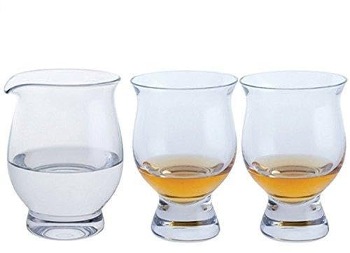 Personalised Dartington Connoisseur Set Two Connoisseur Whisky Glasses and a Water Jug - Add Engraving