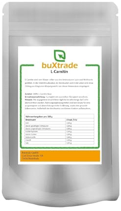 1 kg L-Carnitin Base | Pulver | Aminosäure | Nutrition
