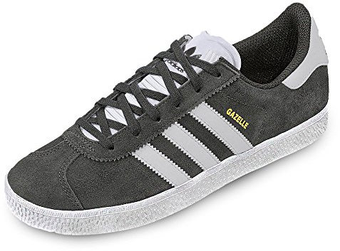 adidas Herren Gazelle Low-Top, Grau (Dgh Solid Grey/White/Gold Met.), 40 EU