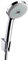 hansgrohe Croma 100 Duschkopf, inkl. Duschkopfhalterung, 3 Strahlarten, Chrom