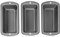 Wilton Recipe Right Non-Stick Mini Loaf Pan Set, 3-Piece, Steel