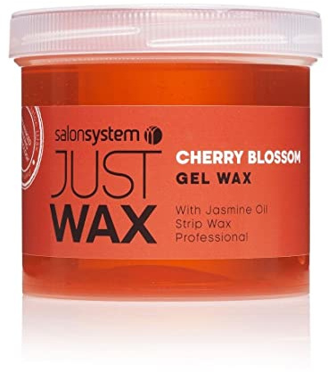 Salon System Just Wax Red Cherry & Jasmine Gel Wax 450g