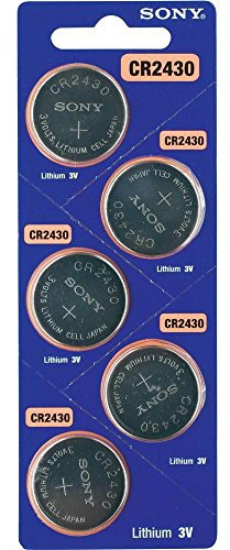 Sony CR2430 Lithium Knopfzelle 5er Blister