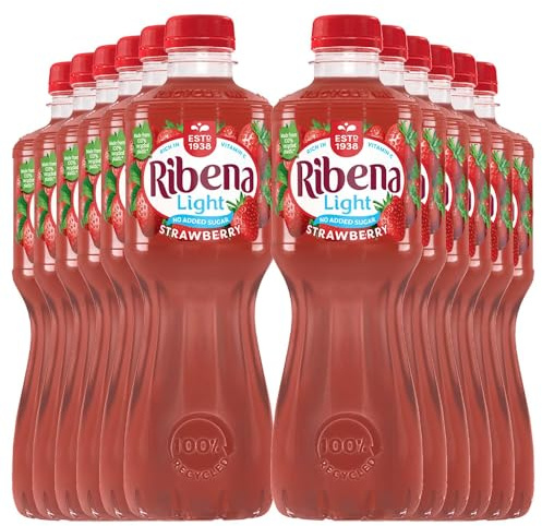 Ribena Strawberry Juice 500 ml (Pack of 12)