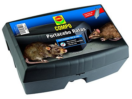 Compo Barriere 2153902011 Abwehrgitter für Nagetiere, Kunststoff, Schwarz, 12 x 17 x 23,5 cm