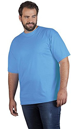 Premium T-Shirt Plus Size Herren, Türkis, 5XL