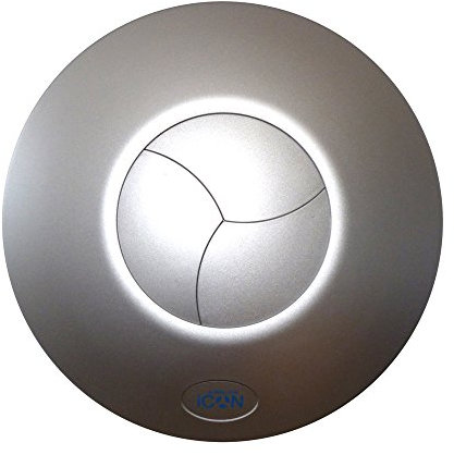 Airflow® iCON 30 Fan Cover in Elegant Silver – Sleek Look to Suit Premium Home or Office Interiors – Compatible with iCON 30 Fan
