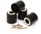 Slipstick CB512 2 Inch Tall suelo Protector Muebles patas con empuñadura de goma antideslizante (Juego de 4) 2 cm de ancho x 2 cm, color negro plástico