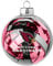 Boelter Brands NFL groß Flitter Ball Ornament, farblos, 3.25 in Diameter