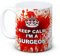 Keep Calm I'm a Surgeon - Sangriento Divertido - Taza de Café de Cerámica