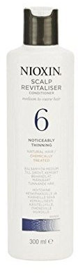 Nioxin System 6 Kopfhaut Revitaliser Für Spürbar Ausdünnung, Mittel Bis Grob, Natürlich, Chemisch Behandeltes Haar (300 Ml) (Packung mit 4)