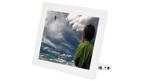 AgfaPhoto AF 5107MS Digitaler Bilderrahmen (10 Display, 4:3) weiß